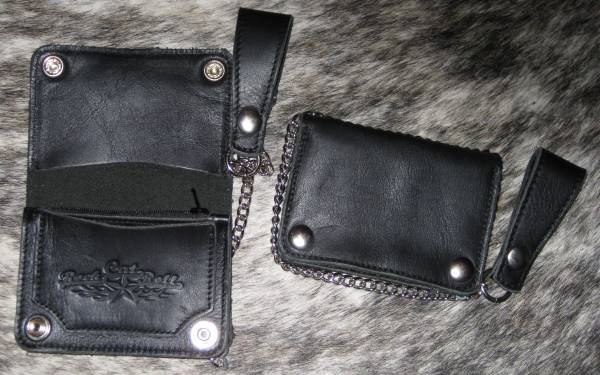 WALLET Black - Finest Leather - our small one!
