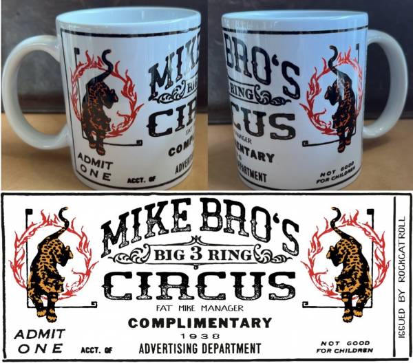 Kaffeebecher Tasse Collectors Mug #3: "Mike Bro´s Circus"