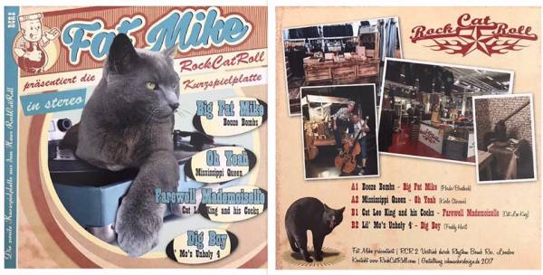 RockCatRoll - Kurzspielplatte EP No. 2 - Booze Bombs , Mississippi Queen , Cat Lee King , Lil Mo´s U