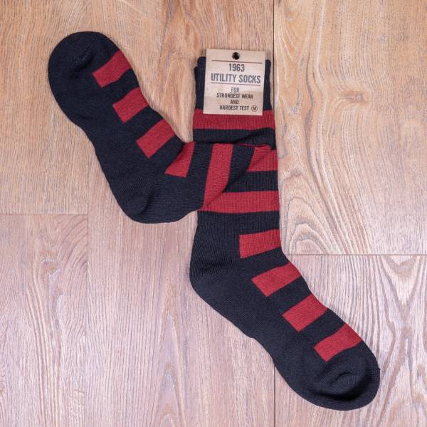 Pike Brothers 1963 Utility Socks - Socken Walt Red